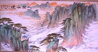 Копии картин старых китайских мастеров   2  8шт