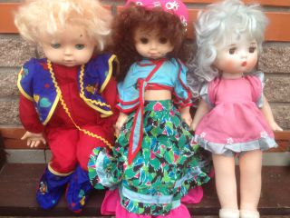 Куклы СССР в одежде